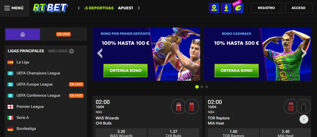 Apuestas Deportivas Bonos y Mercados Para Apostar en España