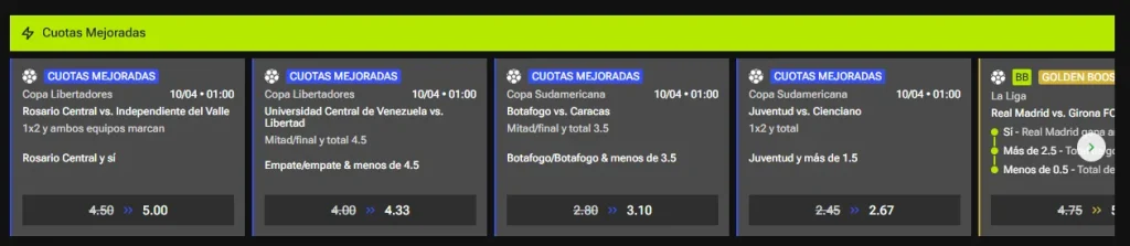 Cómo funcionan las apuestas en directo durante el partido