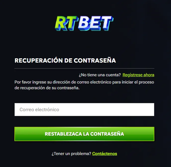 Cómo iniciar sesión en la cuenta de Rtbet