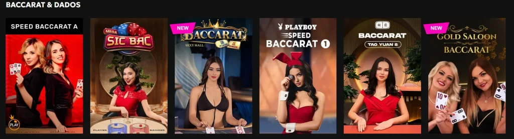 Baccarat en vivo