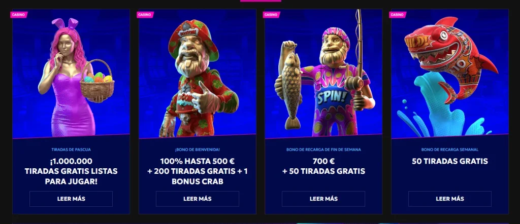 Bonos y promociones exclusivas para jugadores de casino