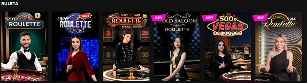 Ruleta en vivo